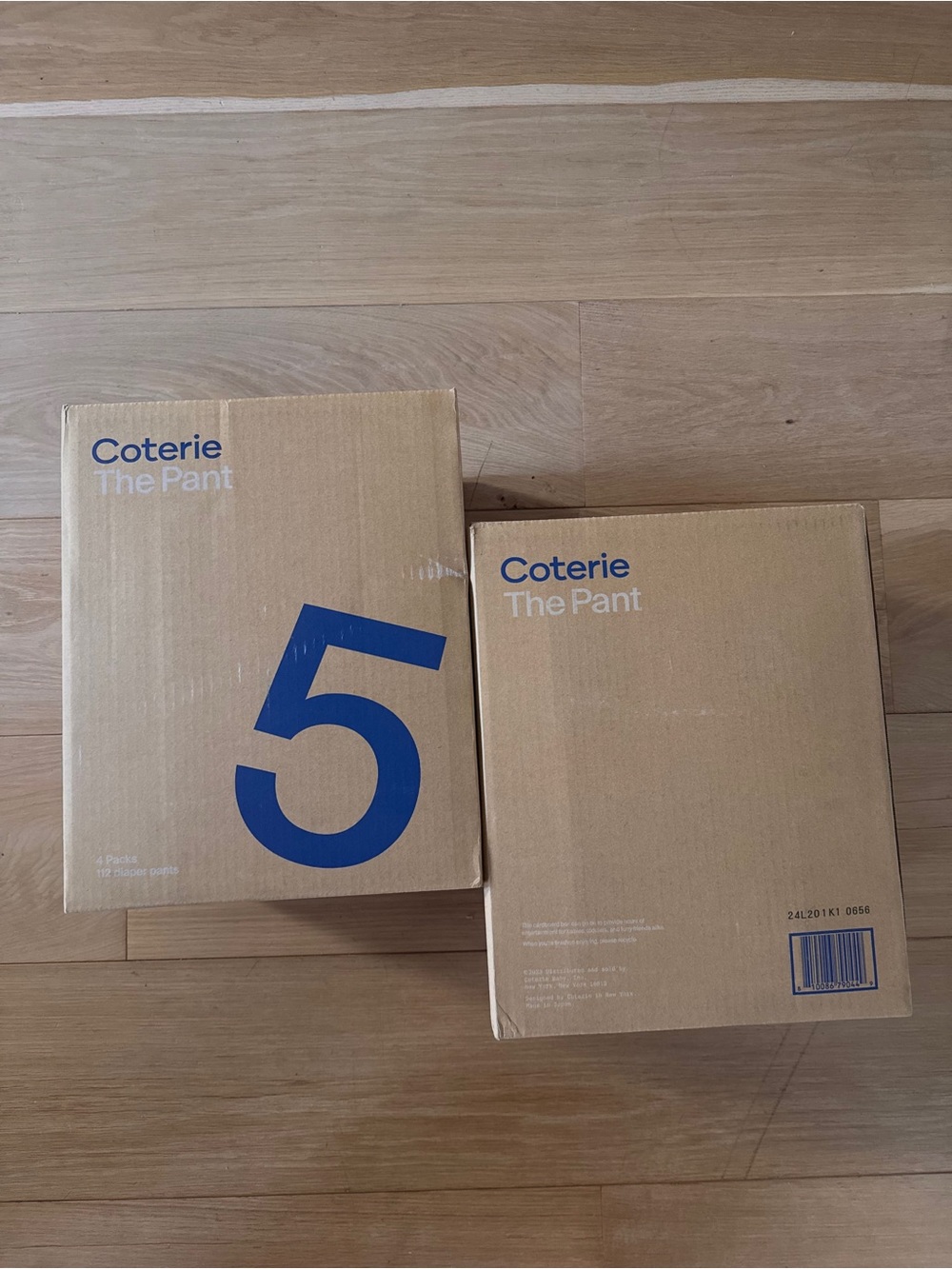 Coterie - The Pant - Size 5 (4pks in each box / 4pks = 112 total per box) NWT